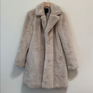 Plush Oversized Coat
